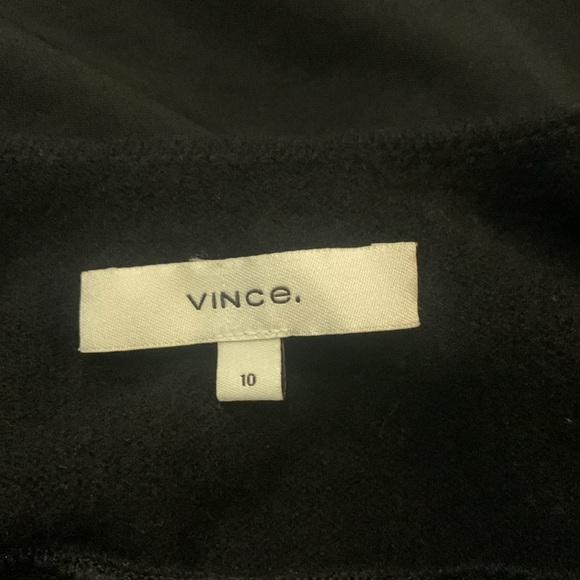 Vince Paneled Wool And Cashmere-Blend Midi Dress Size 10 - Picture 9 of 11